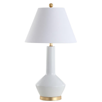 Copenhagen 29" Ceramic/Metal LED Table Lamp - JONATHAN Y